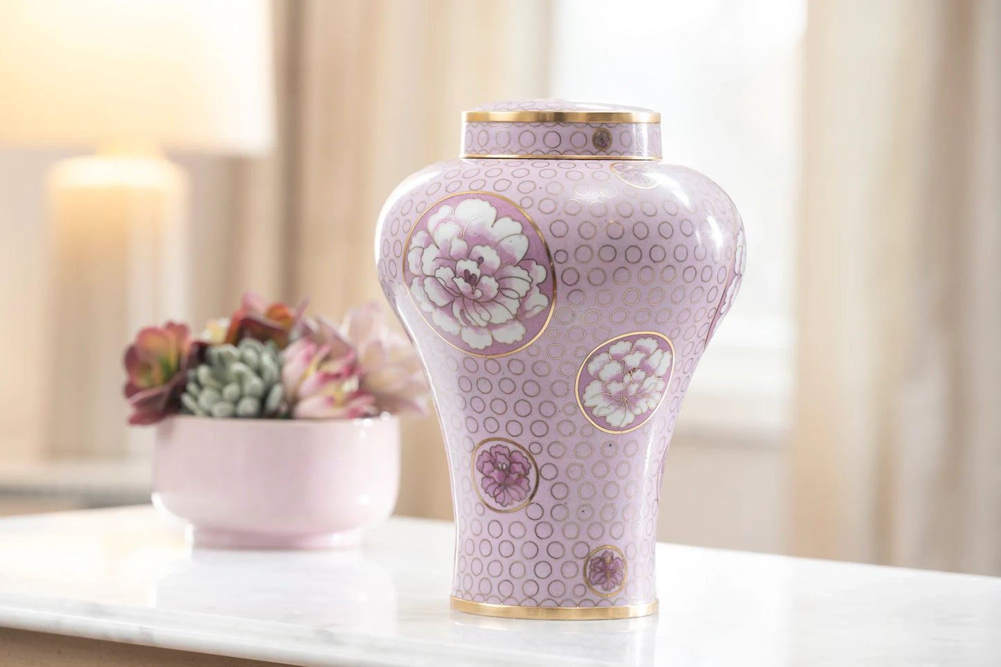 Melrose Pink Cloisonne