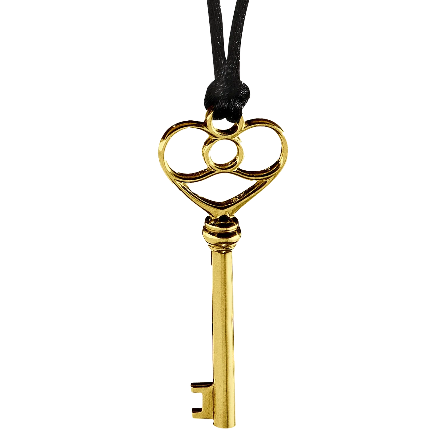 18K Gold Vermeil Key Necklace