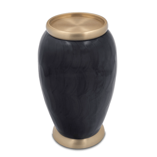 Cresthaven Black Urn