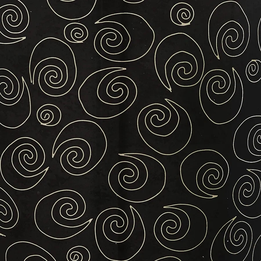 Midnight Swirl Cloisonne