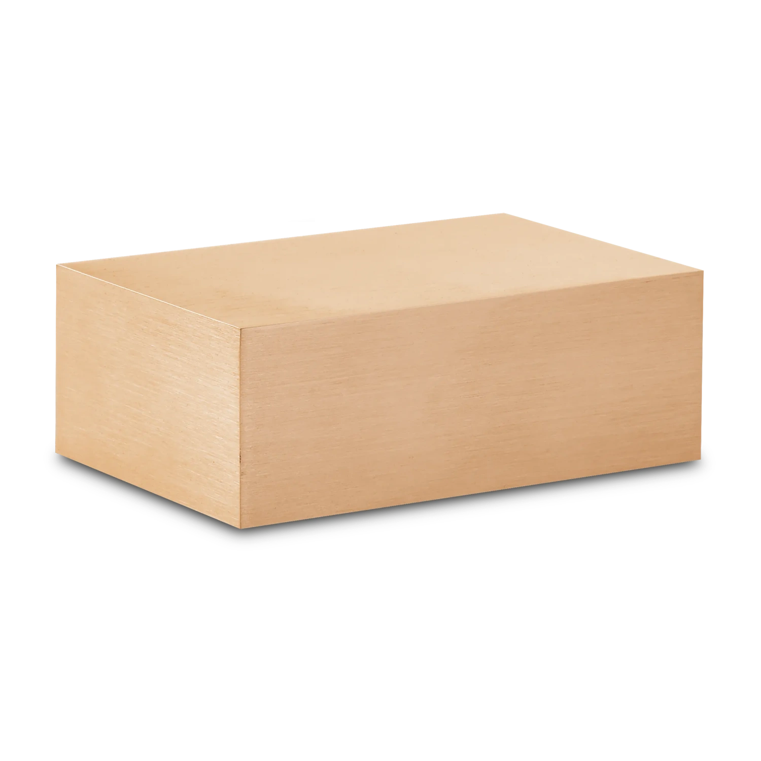 Brushed Sheet Bronze Niche Urn