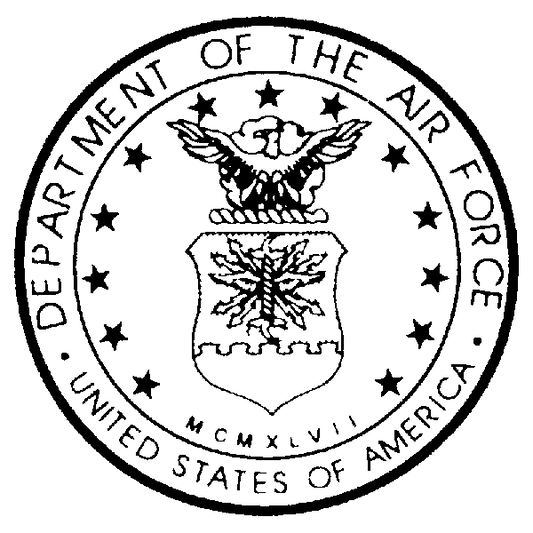 Air Force Engraving Design