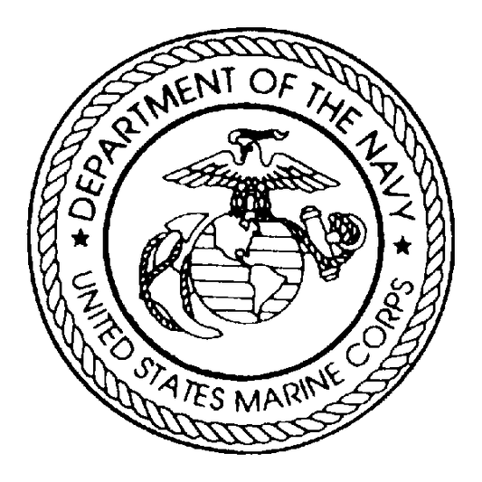 Marine Corps Engraving Design
