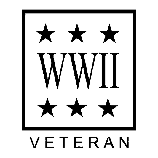 World War II Veteran Engraving Design