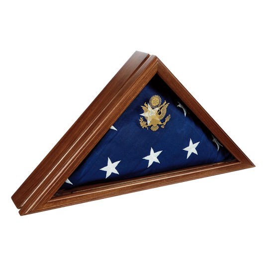 Flag Case 45 Walnut