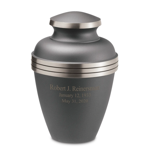 Ashen Pewter Urn
