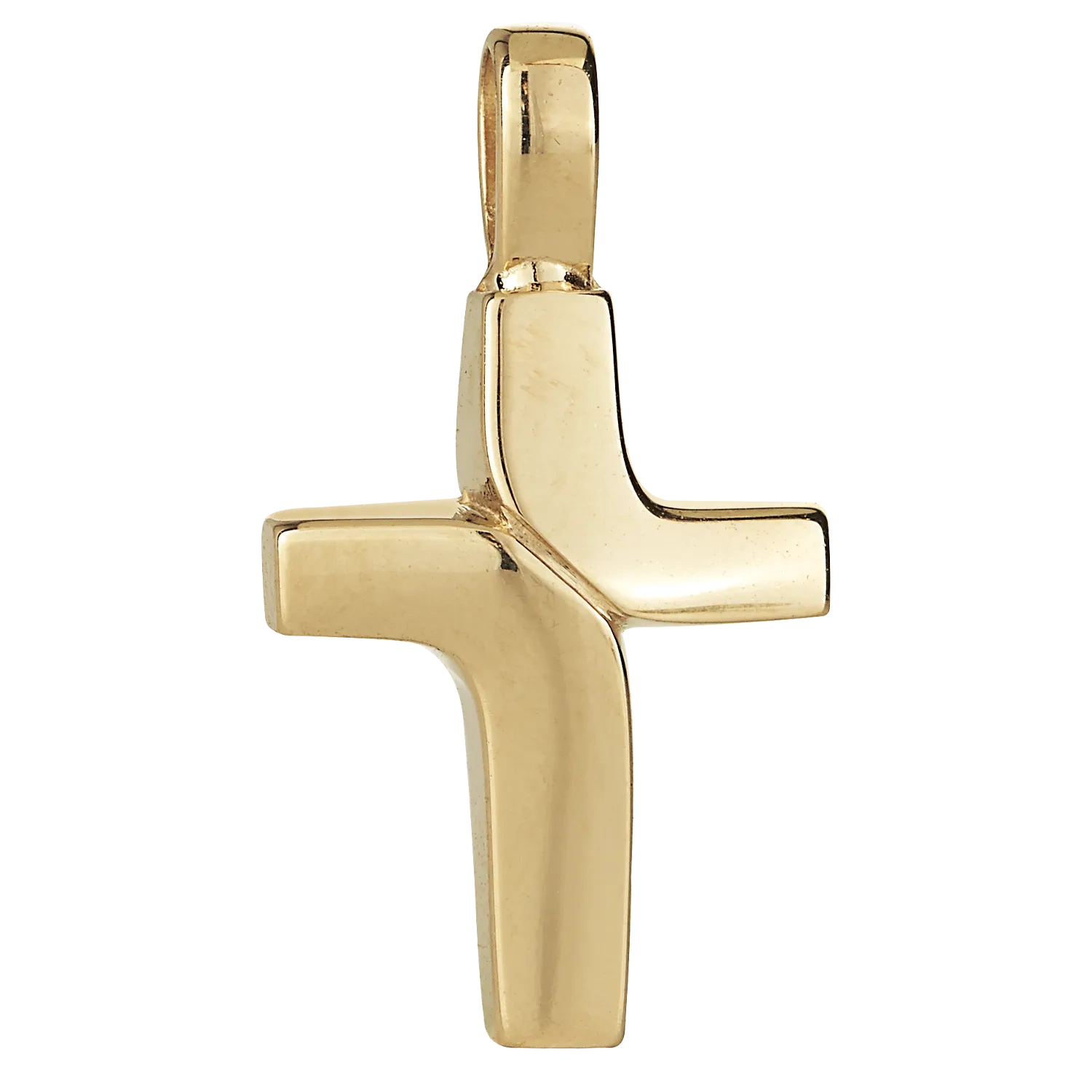 14K Gold Cross Pendant