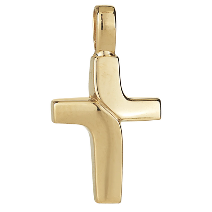 14K Gold Cross Pendant