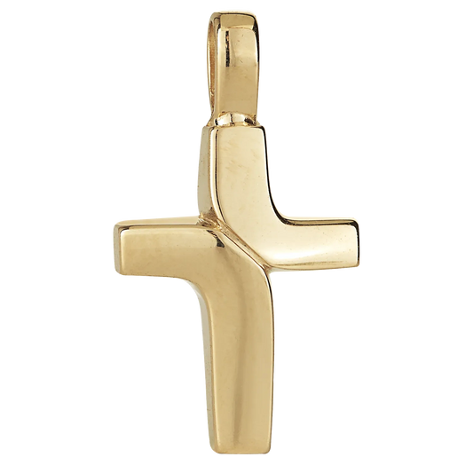14K Gold Cross Pendant