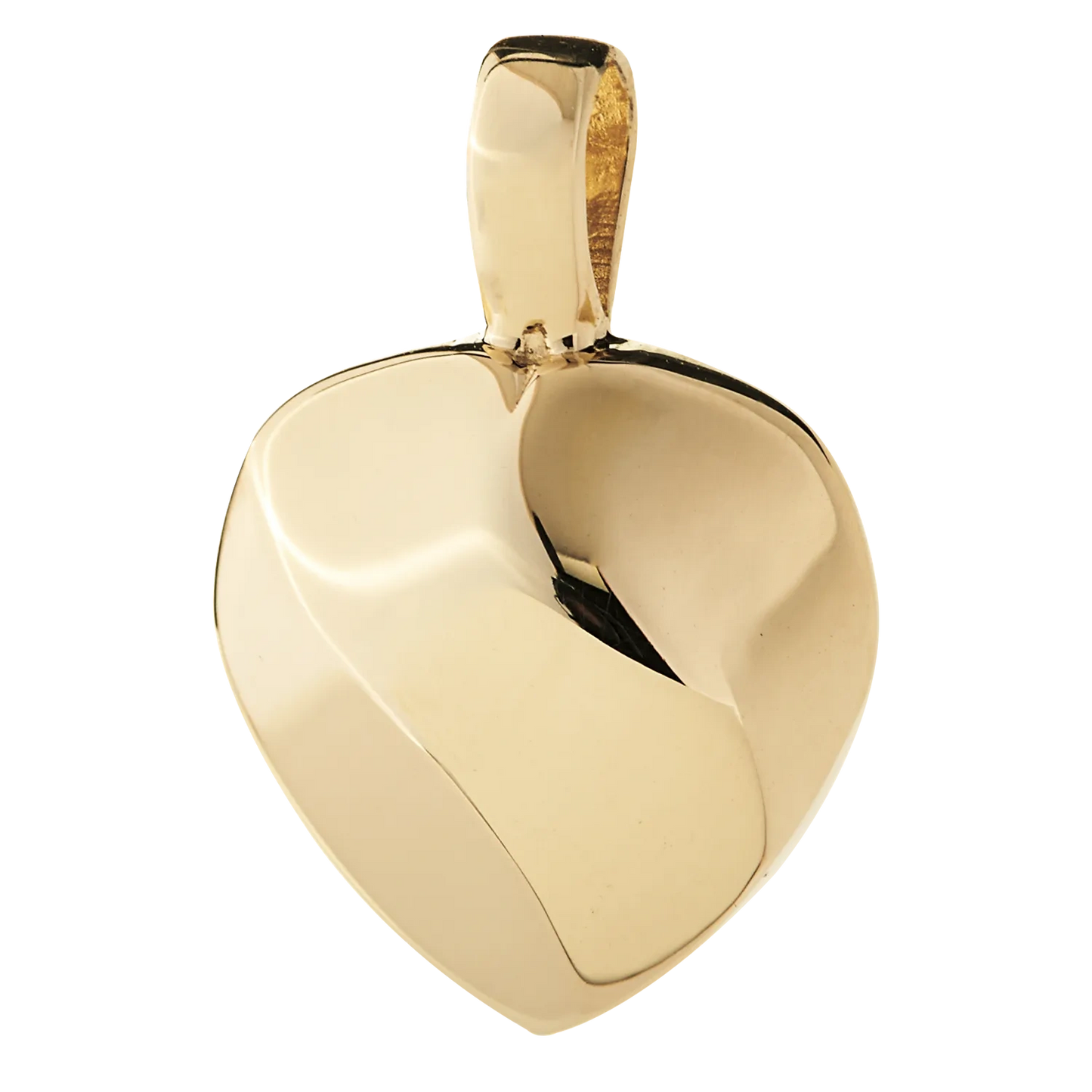 14K Gold Heart Pendant