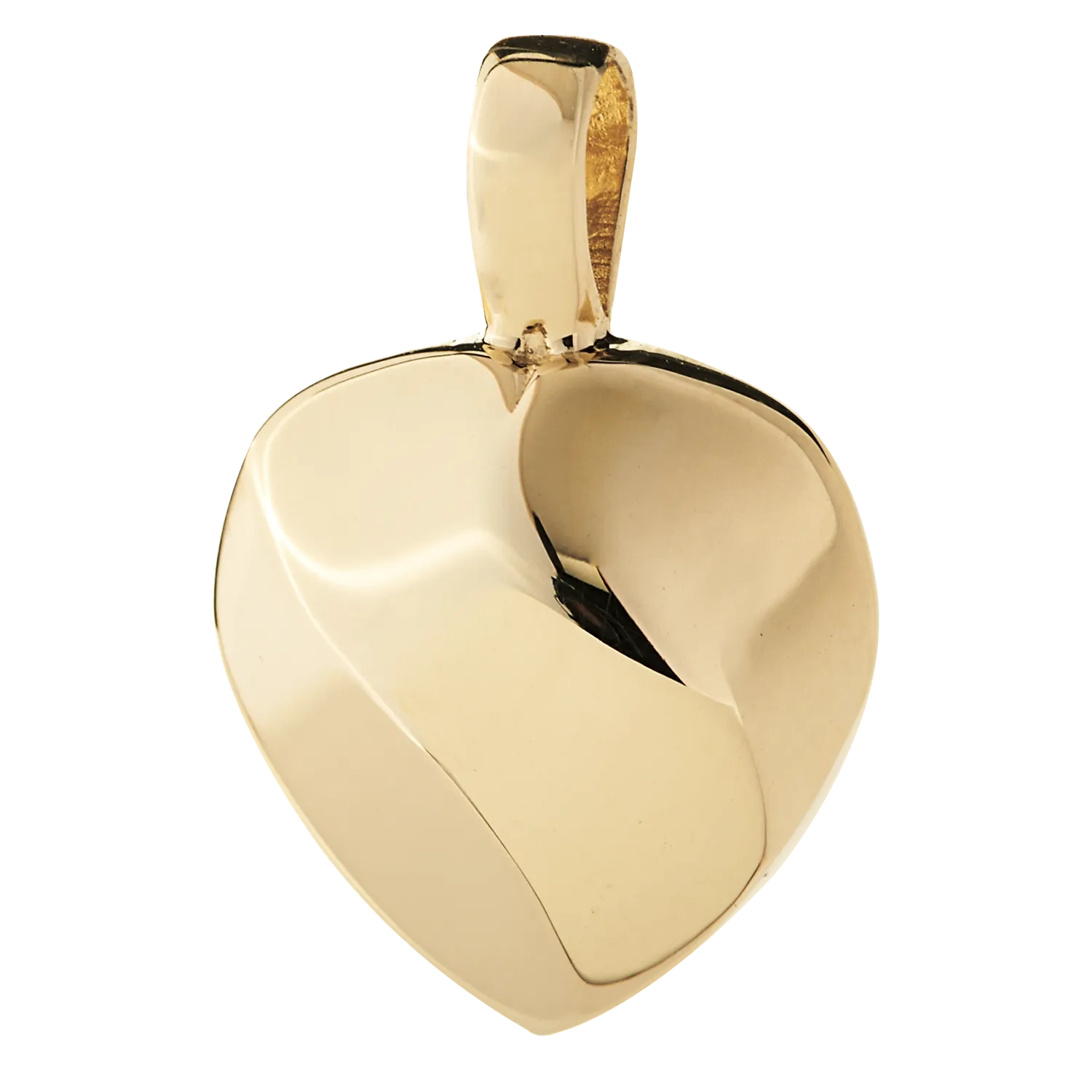 14K Gold Heart Pendant