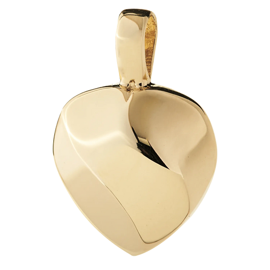 14K Gold Heart Pendant
