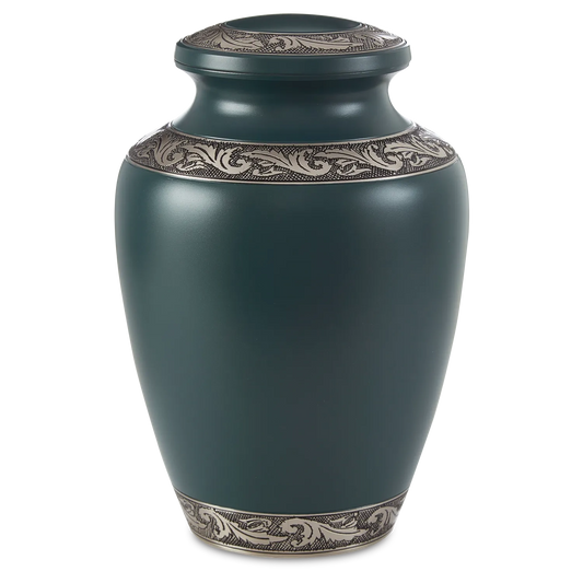 Blue Delphia Urn