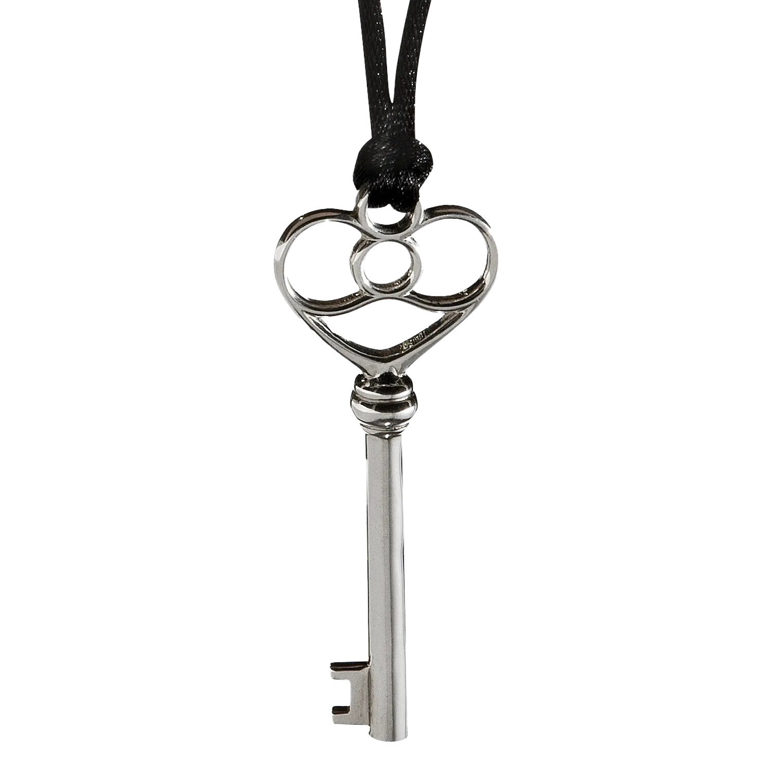 Sterling Silver Key Pendant