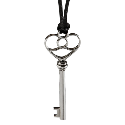 Sterling Silver Key Pendant