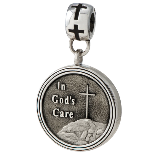 LifeStories Medallion In God39s Care Bead