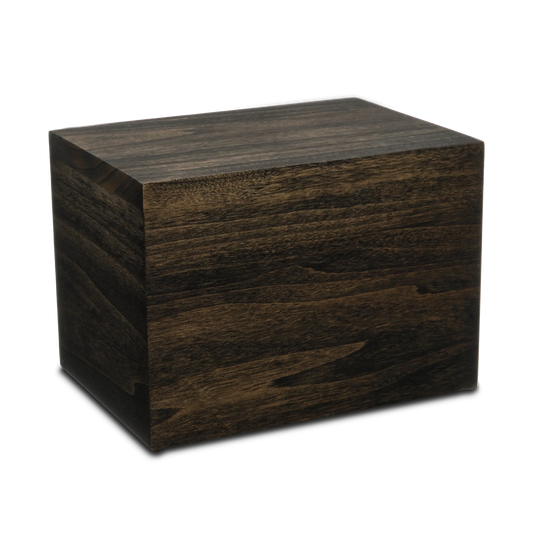 Mocha Hardwood Urn