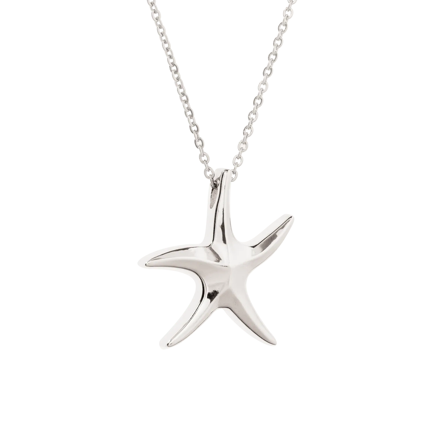 Stainless Steel Starfish Pendant