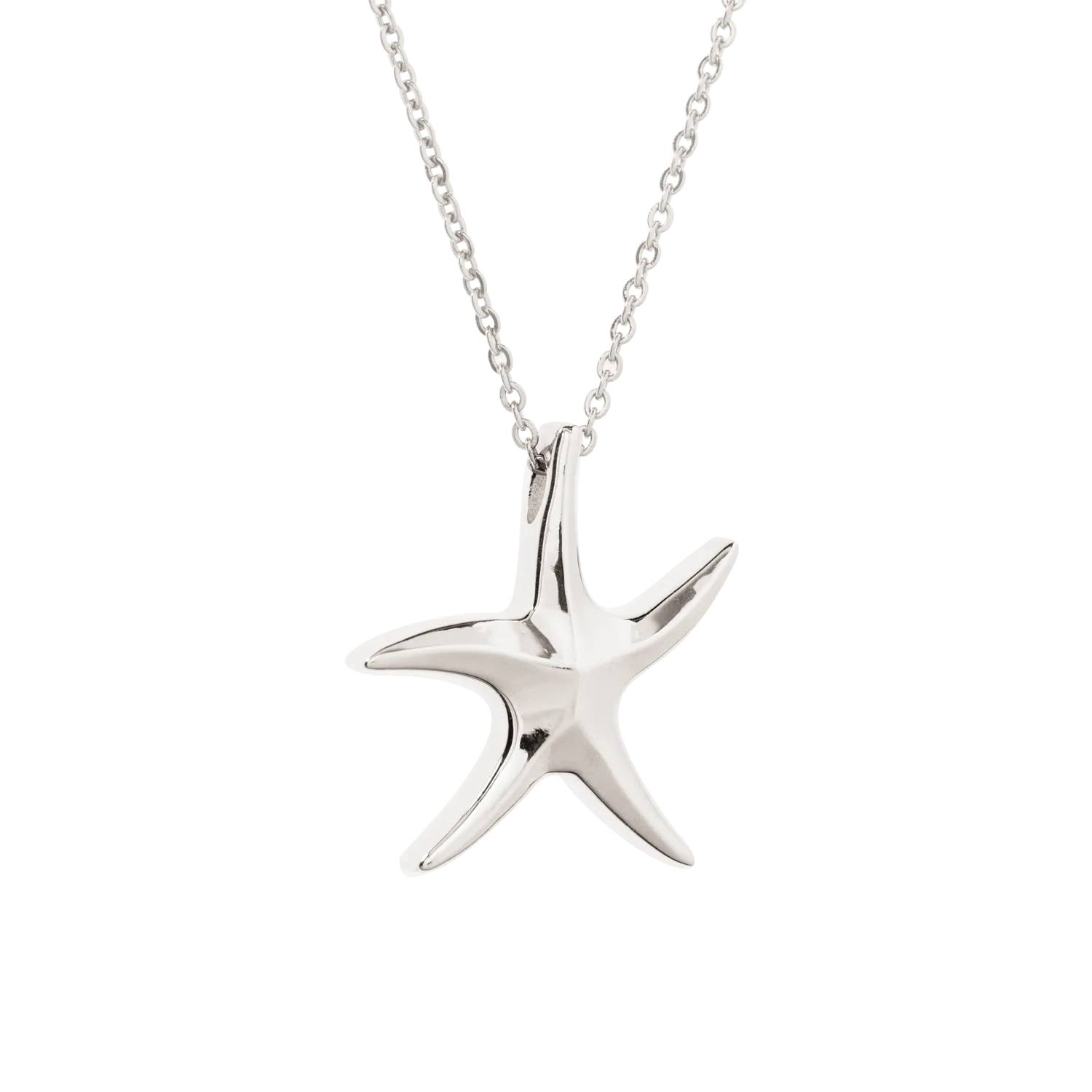 Stainless Steel Starfish Pendant