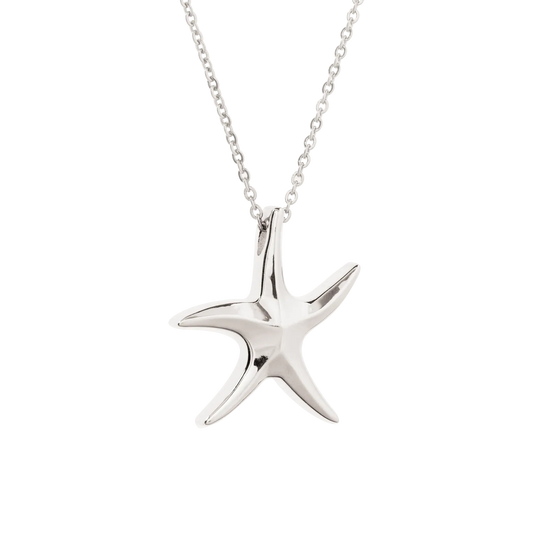 Stainless Steel Starfish Pendant