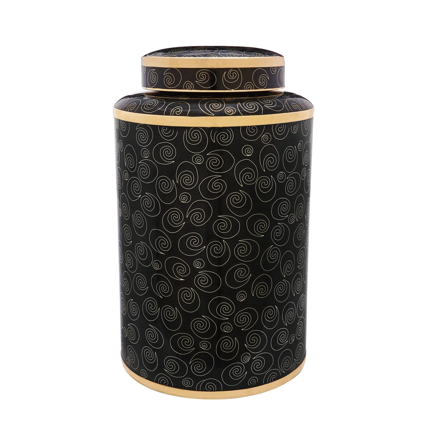 Midnight Swirl Cloisonne