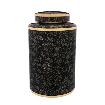 Midnight Swirl Cloisonne