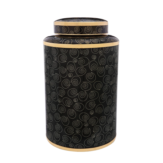 Midnight Swirl Cloisonne