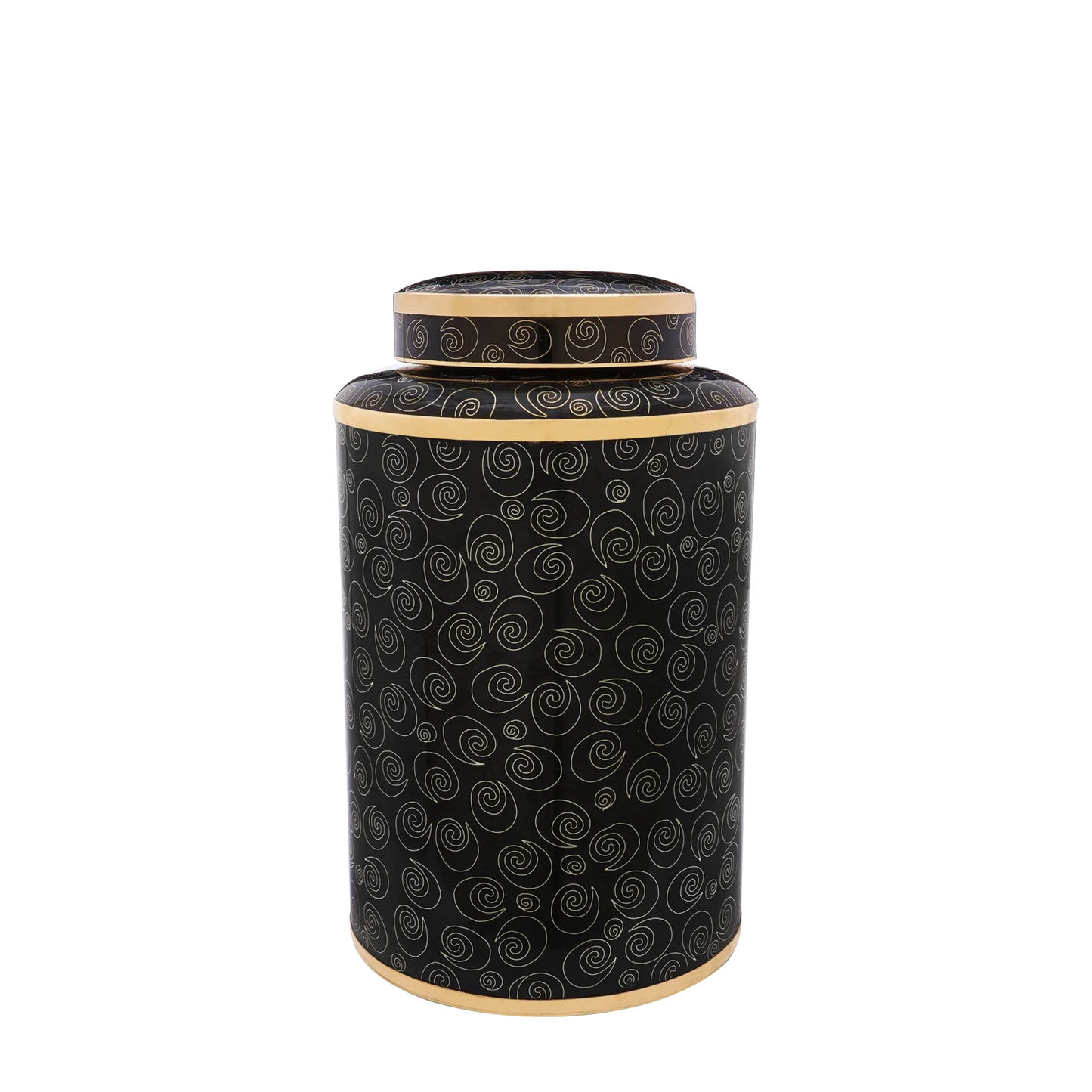 Midnight Swirl Cloisonne Keepsake