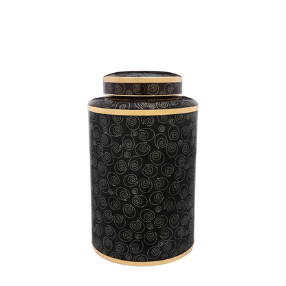 Midnight Swirl Cloisonne Keepsake
