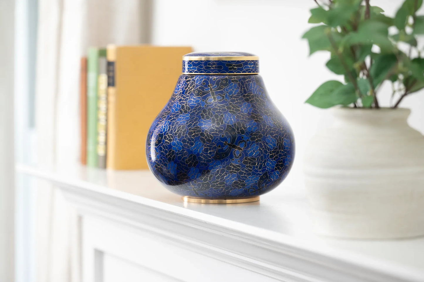 Blue Butterfly Cloisonne