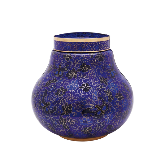 Blue Butterfly Cloisonne