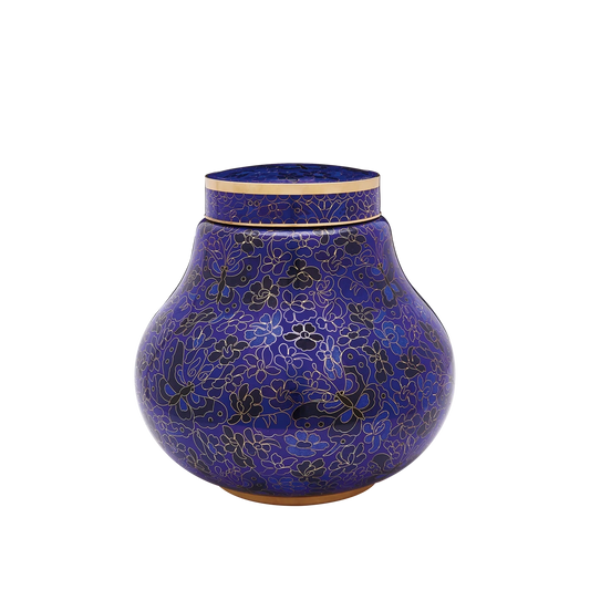 Blue Butterfly Cloisonne Keepsake