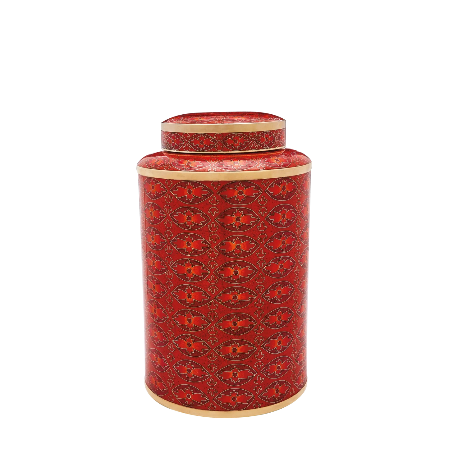 Red Rosette Cloisonne Keepsake