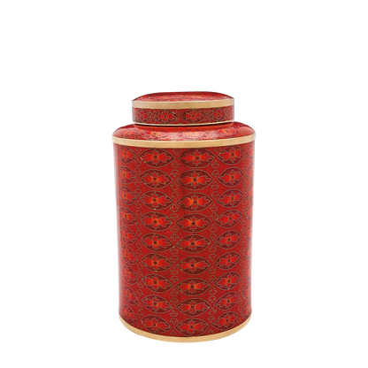 Red Rosette Cloisonne Keepsake