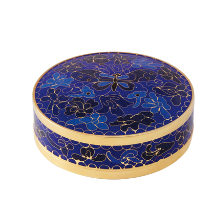 Blue Butterfly Cloisonne Miniature