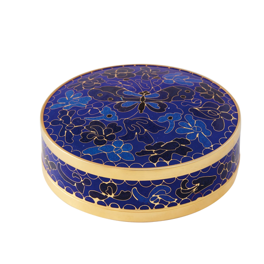 Blue Butterfly Cloisonne Miniature