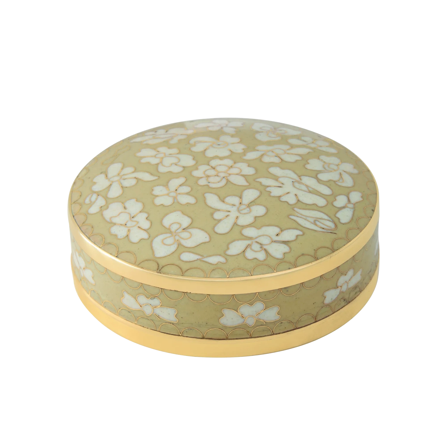 Ivory Pearl Cloisonne Miniature