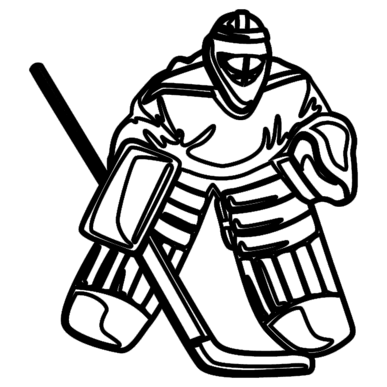 Goalie Engraving