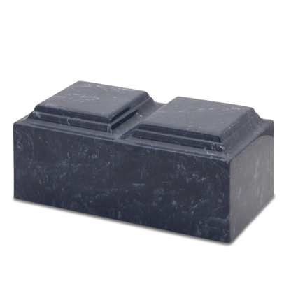Companion Navy Synthetic Marble Urn