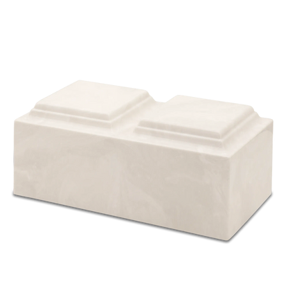 Companion Alpine White Synthetic Marble Urn