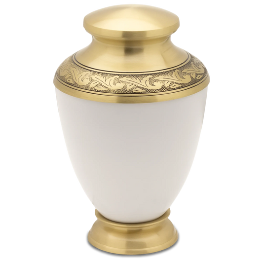 Atlas Ivory Urn