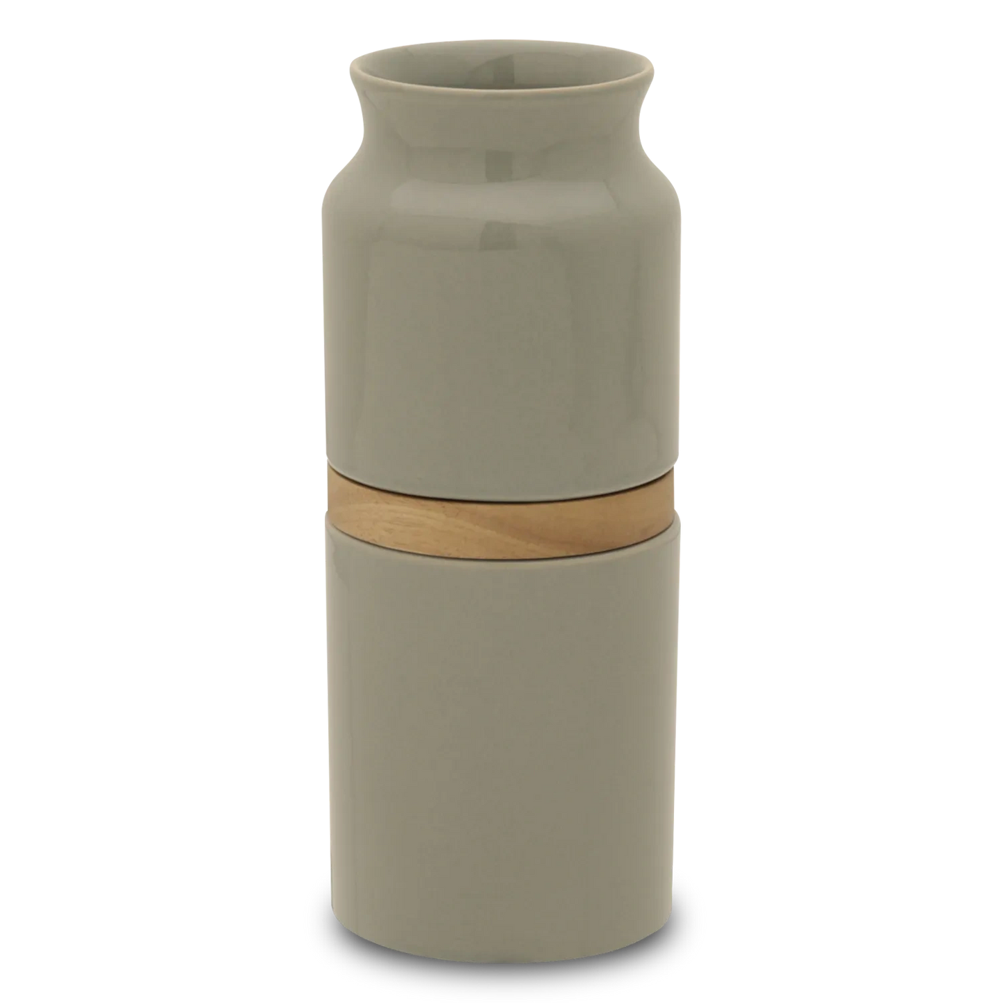 Blossom Grey Vase Keepsake Urn