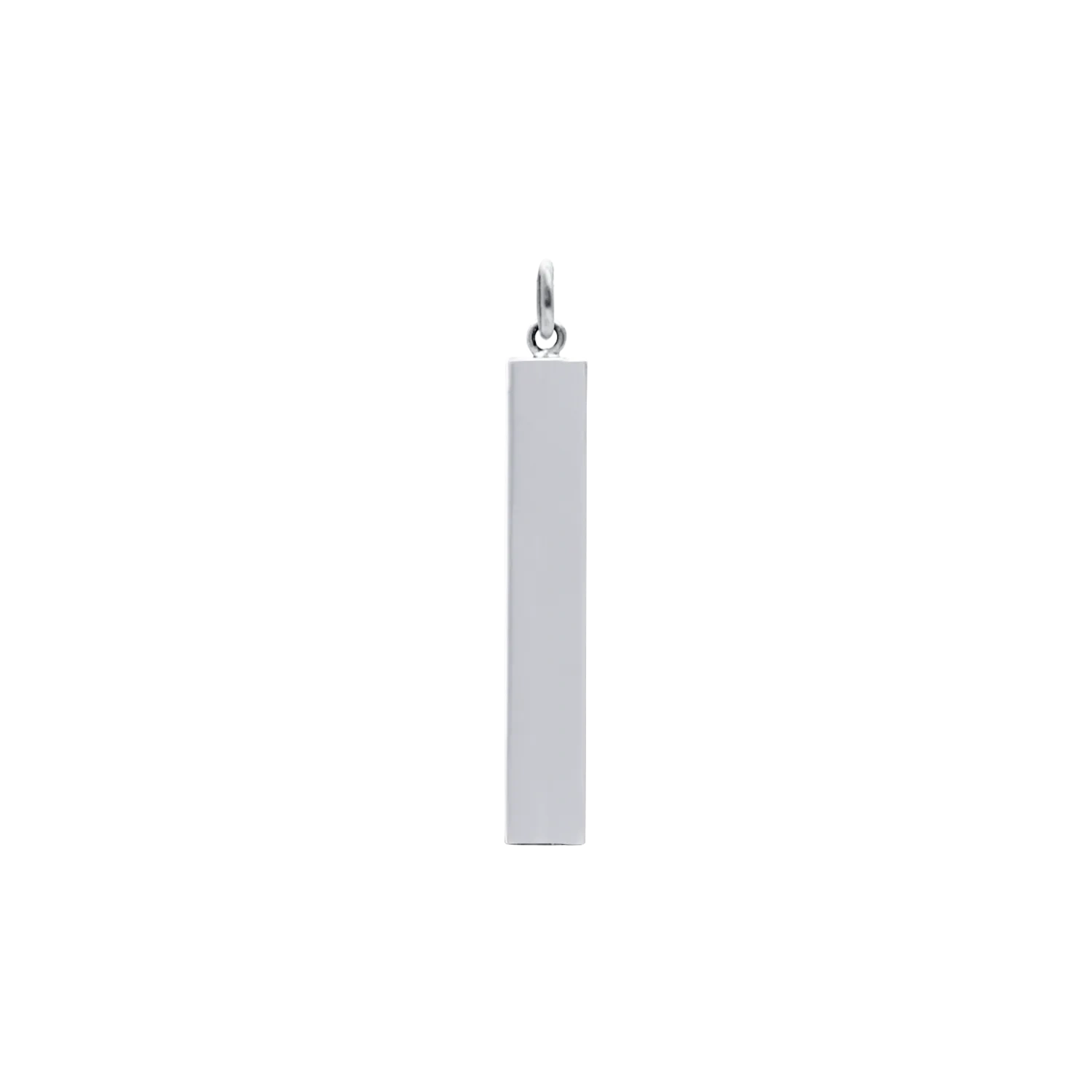 Sterling Silver Bar Pendant