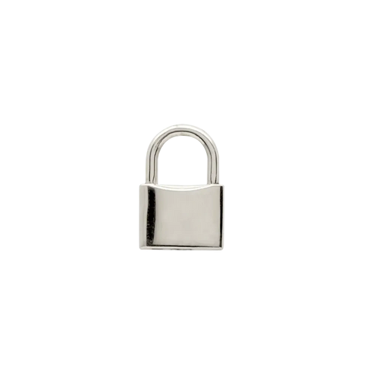 Sterling Silver Lock Pendant