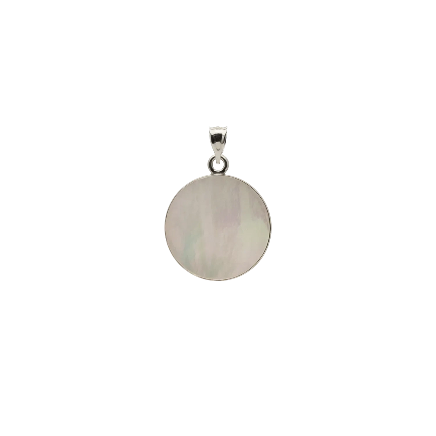 Sterling Silver Mother of Pearl Pendant