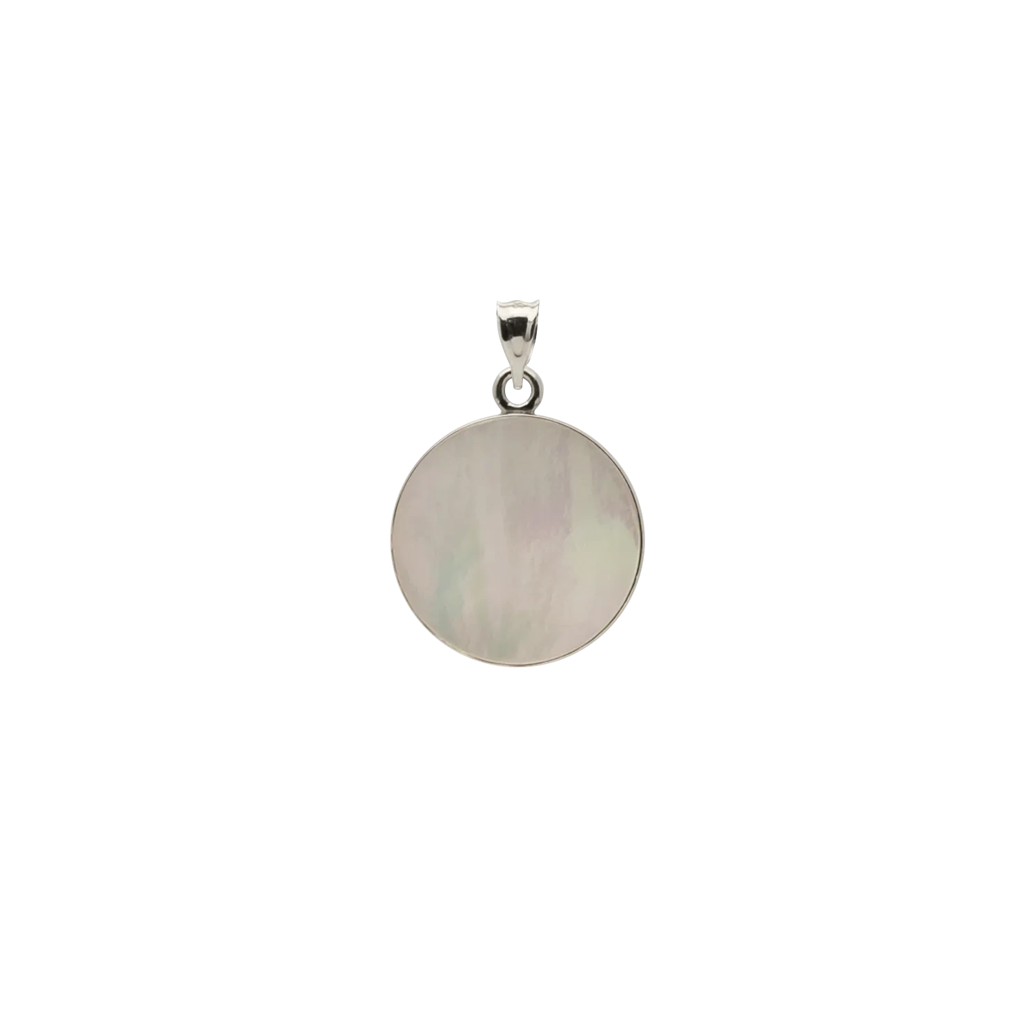 Sterling Silver Mother of Pearl Pendant