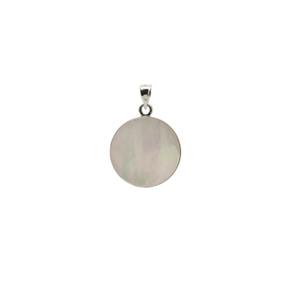 Sterling Silver Mother of Pearl Pendant