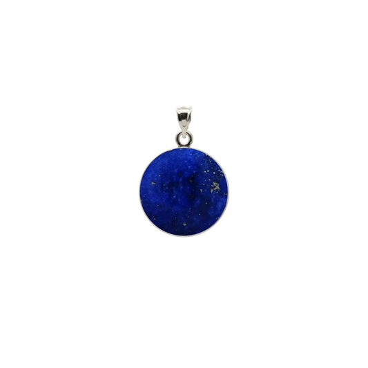 Sterling Silver Lapis Pendant