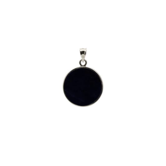 Sterling Silver Onyx Pendant