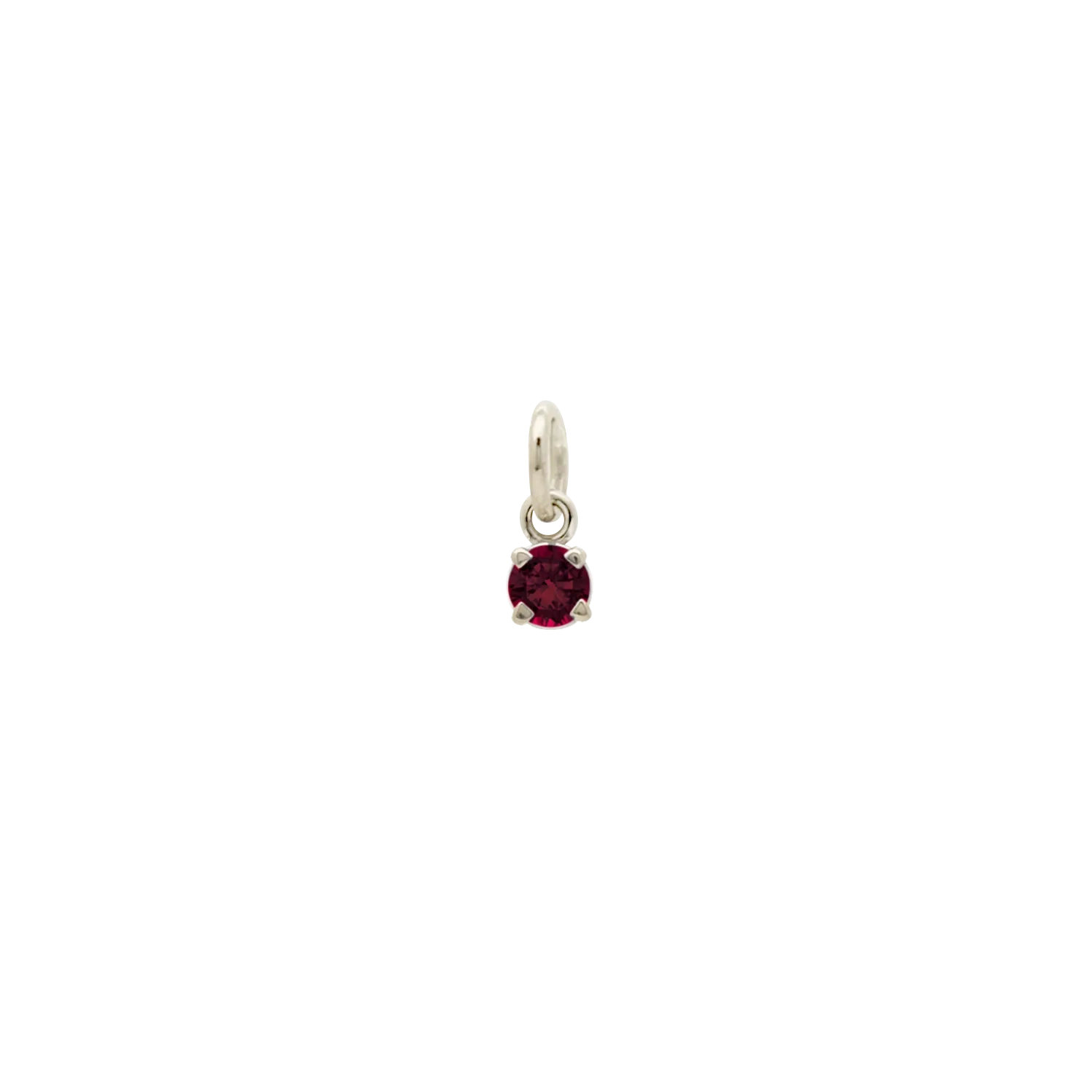 Sterling Silver January Gem
